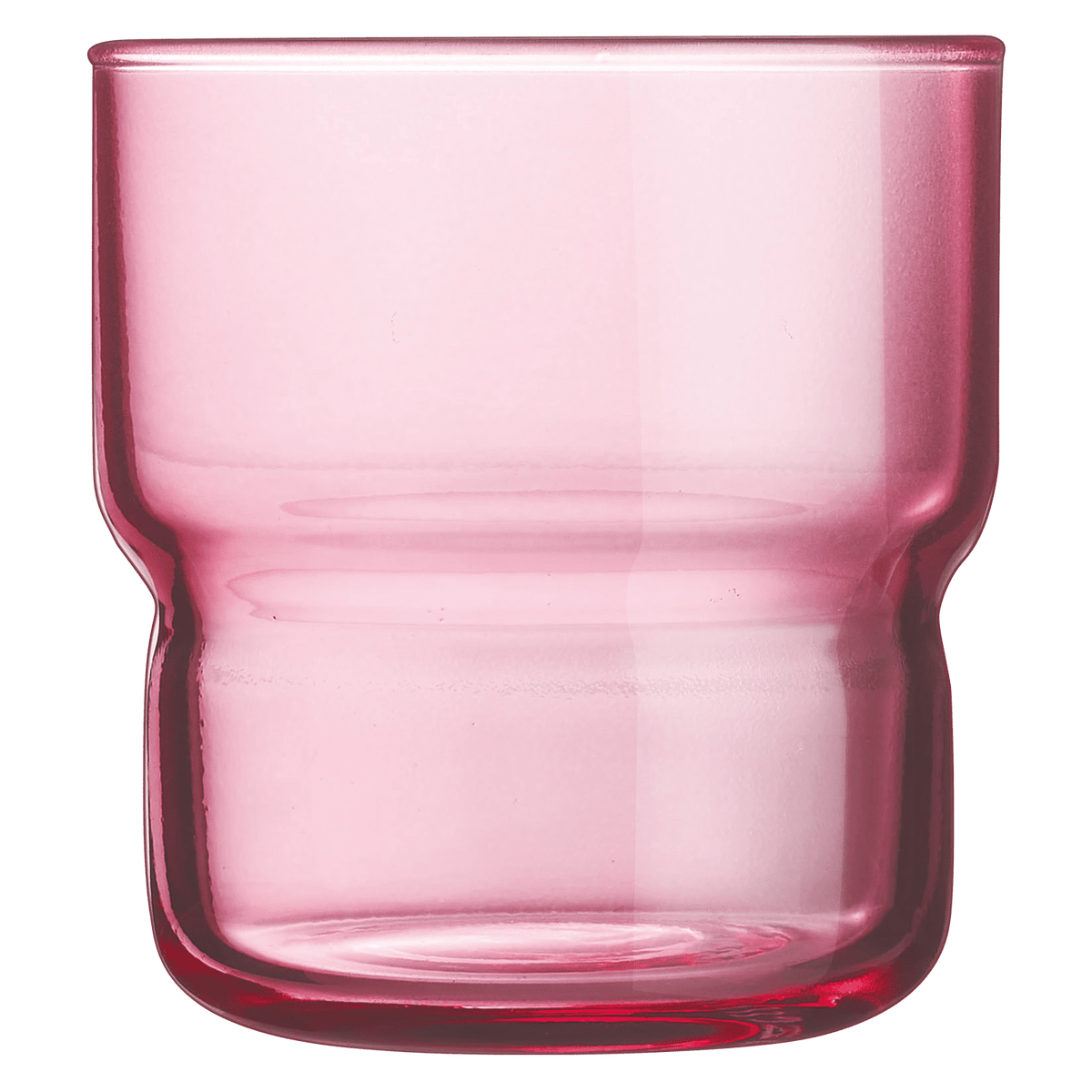 Arcoroc Log Tumbler 22 Cl Rood - 6 Stuks - Glazen.nl