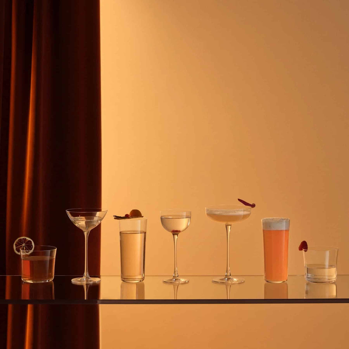 Nude Glass Savage Pony Glas 13,5 Cl - 6 Stuks - Glazen.nl