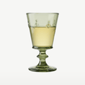 La Rochère Abeille, kieliszek do wina 24 cl, oliwkowozielony – 6 sztuk