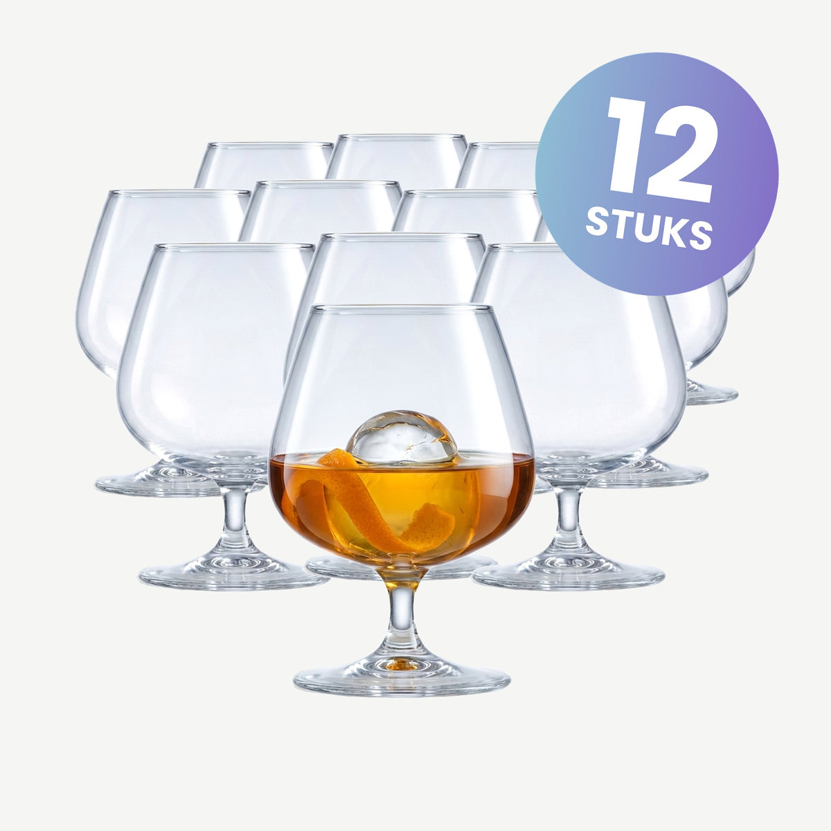 Arcoroc Degustation Cognacglas 15 Cl - set van 12 glazen