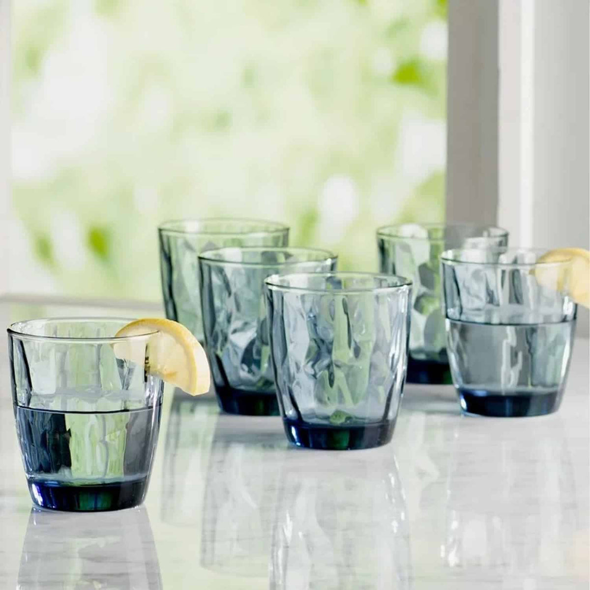 Bormioli Rocco Diamond Tumbler 30 Cl Blauw - 6 Stuks - Glazen.nl