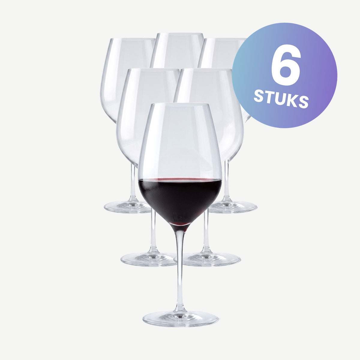 Bormioli Rocco Tre Sensi Wijnglas 55 Cl - set van 6 glazen