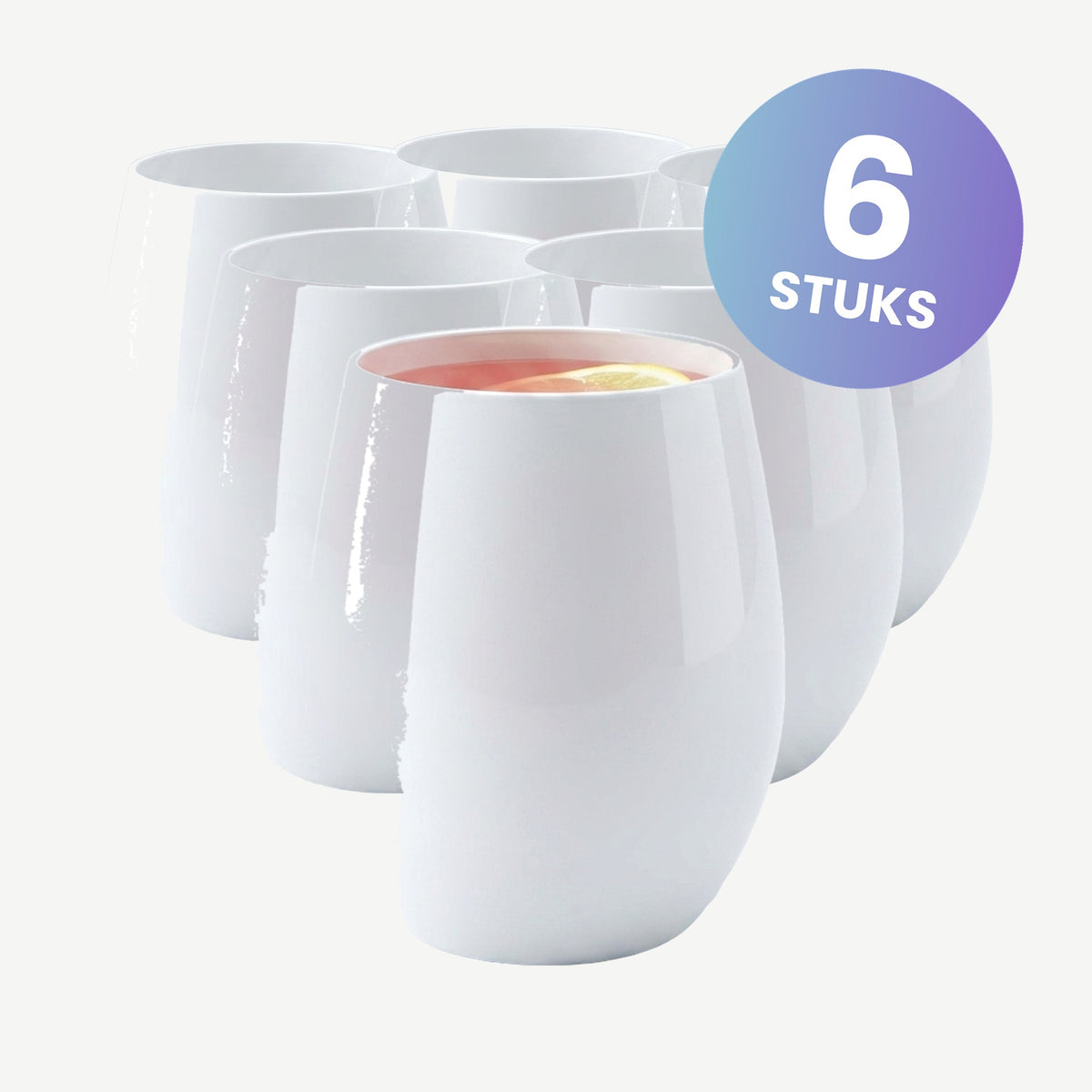 Chef & Sommelier Primary Tumbler 36 Cl Wit - set van 6 glazen