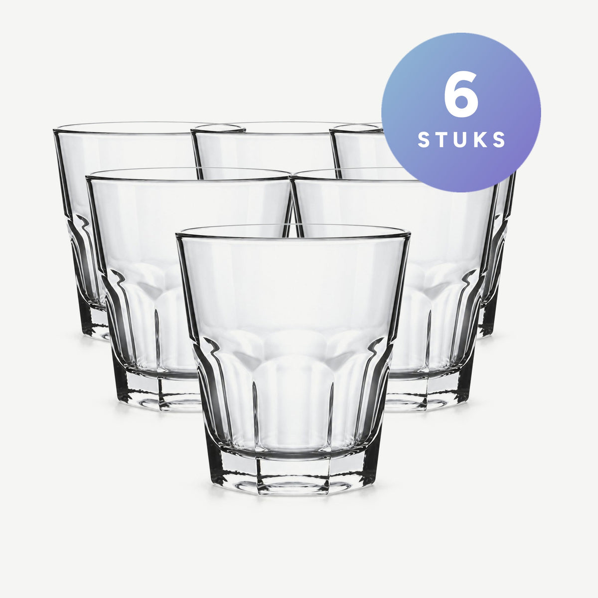 COK Strike tumbler 25 cl set van 6 stuks