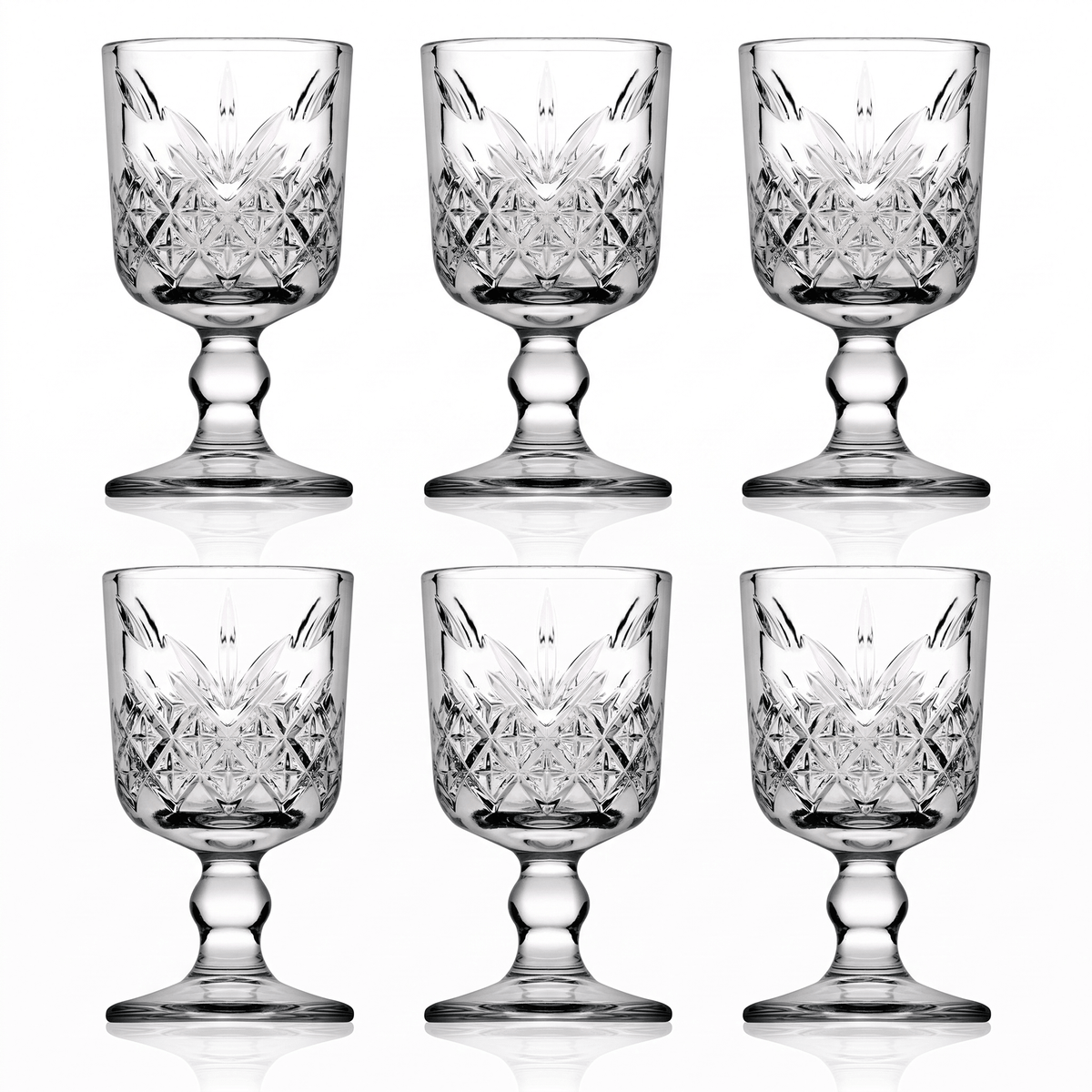 Pasabahce Timeless Borrelglas op Voet 6.2 Cl - 6 Stuks - Glazen.nl