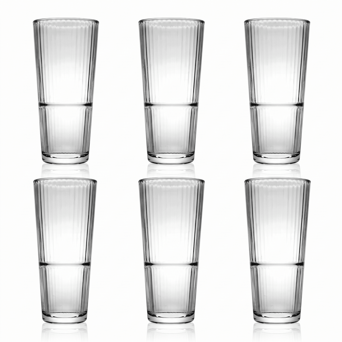 Pasabahce Grande Sunray Longdrinkglas 29,5 Cl - 12 Stuks - Glazen.nl
