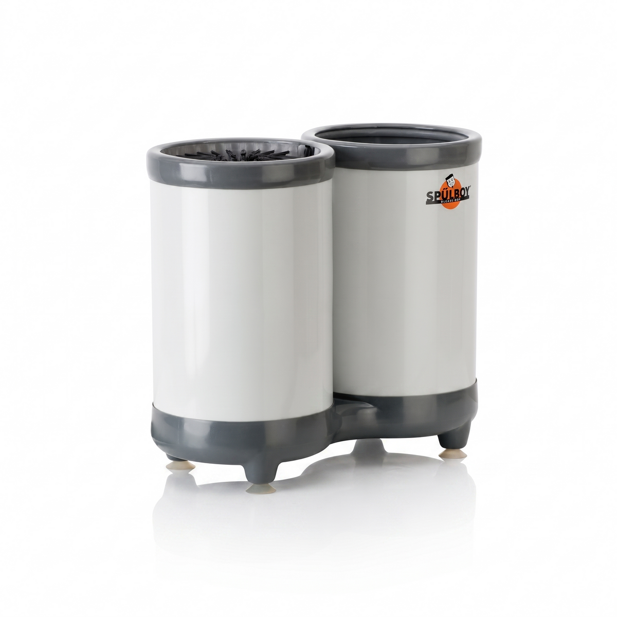 Bar Professional Spulboy Twin-Go Glazenspoeler Wit