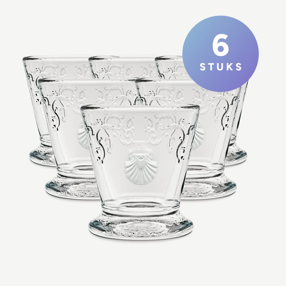 La Rochere Versailles shotglas 6 cl set van 6 stuks