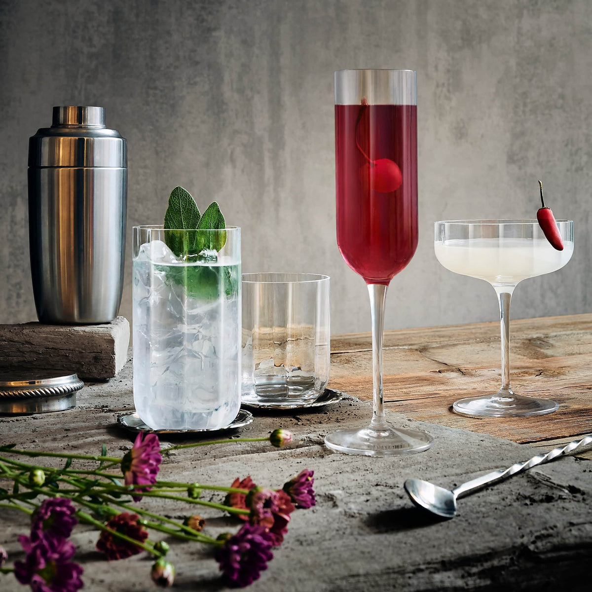 Luigi Bormioli Mixology Jazz Longdrinkglas 45 Cl - 6 Stuks - Glazen.nl