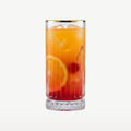 Pasabahce Elysia szklanki long drink 28 cl ze złotym rantem – 4 sztuki