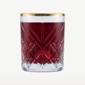 Pasabahce Timeless kieliszki do sherry 6,2 cl ze złotym rantem – 4 sztuki