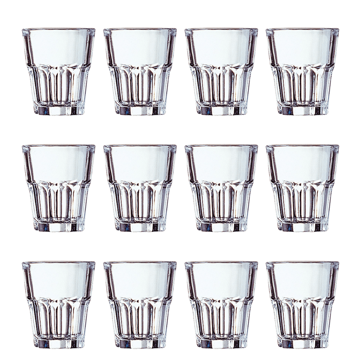 Arcoroc Granity Shotglas 4,5 Cl - 12 Stuks - Glazen.nl