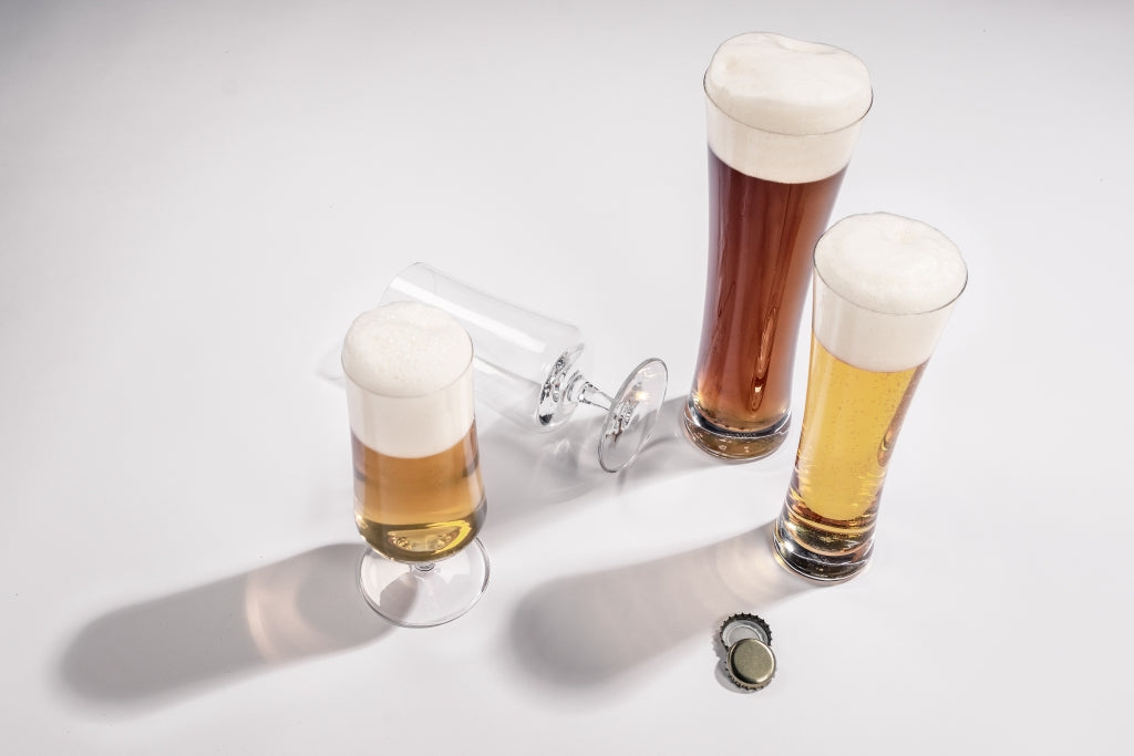 Schott Zwiesel Beer Basic Small White Beer Glass 30 Cl with Measure Mark - 4 Pieces