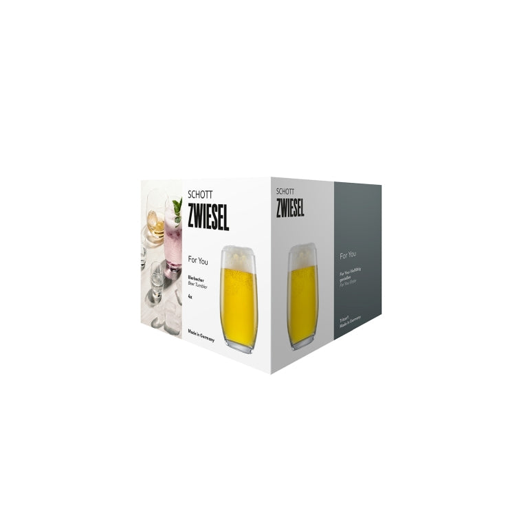 Schott Zwiesel For You Beer Tumbler 30 Cl - 4 Pieces