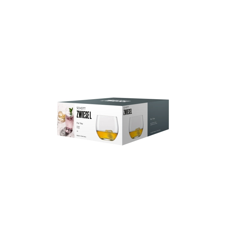 Szklanki do whisky Schott Zwiesel For You 40 cl – 4 sztuki