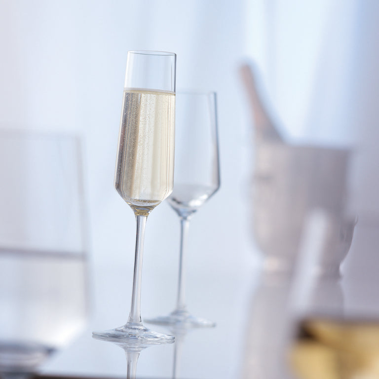 Zwiesel Glas Belfesta Champagne Glass 21,5 Cl with Mousse Point - 6 Pieces