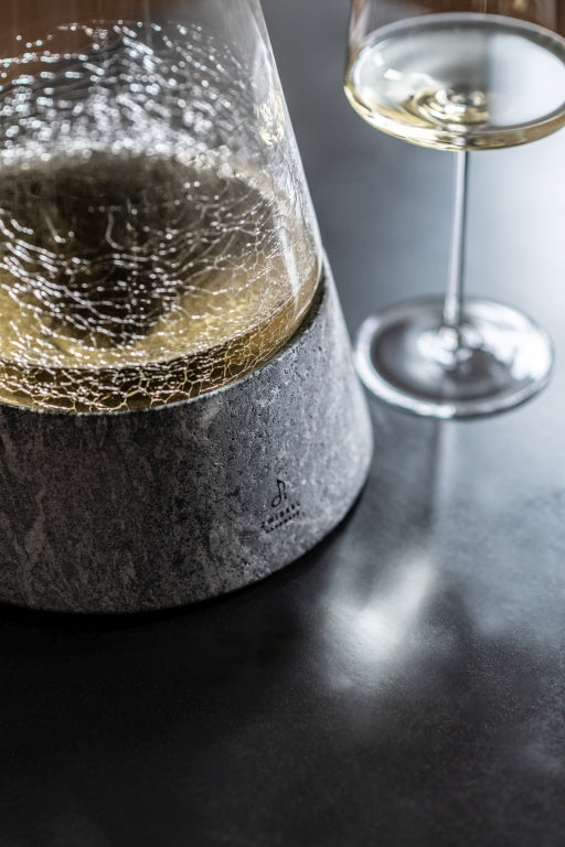 Zwiesel Glas Symbiosis karafka do dekantacji 75 cl z kamienną podstawą