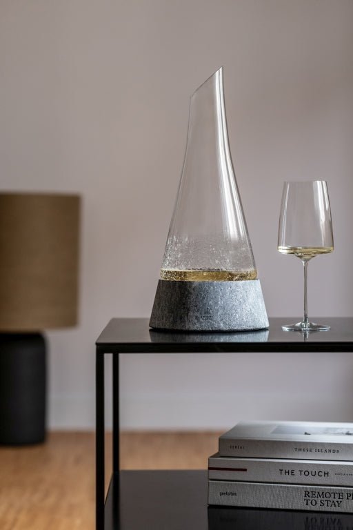 Zwiesel Glas Symbiosis karafka do dekantacji 75 cl z kamienną podstawą
