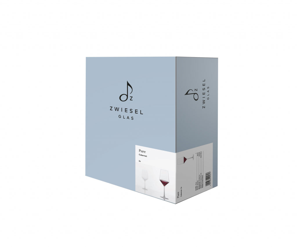 Zwiesel Glas Pure Cabernet Glass 55 Cl in Gift Packaging - 2 Pieces