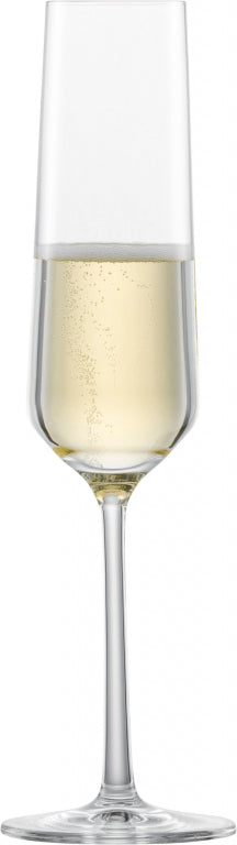 Zwiesel Glas Pure kieliszki do szampana 21,5 cl z punktem musującym w opakowaniu prezentowym – 2 sztuki