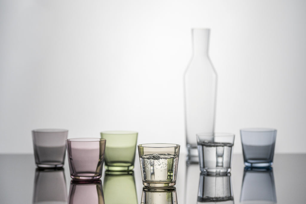 Szklanka do wody Zwiesel Glas Together 36,7 cl, liliowa – 4 sztuki