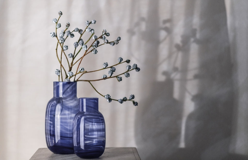 Zwiesel Glas Waters Vase Small 220 mm Blue
