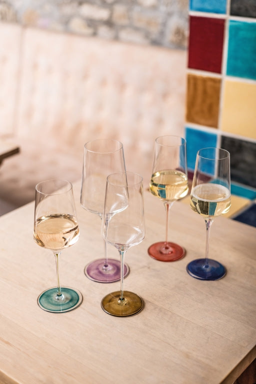 Zwiesel Glas Ink kieliszek do białego wina 40,7 cl szmaragdowozielony