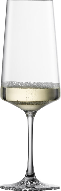 Zwiesel Glas Echo Champagne Glass 39.5 Cl with Sparkling Point - 4 Pieces