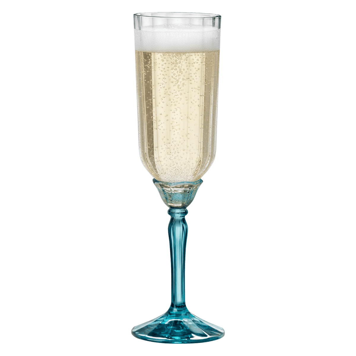 Bormioli Rocco Florian Champagneglas / Flute 21 Cl Blauw - 6 Stuks - Glazen.nl