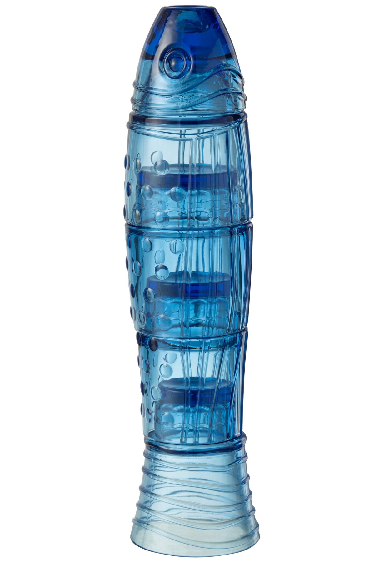 J-Line Tall Blue Coupe Glass