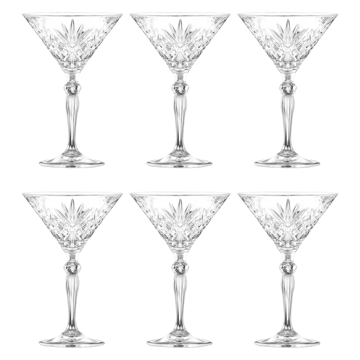 RCR Melodia Martiniglas 21 Cl - 6 Stuks - Glazen.nl