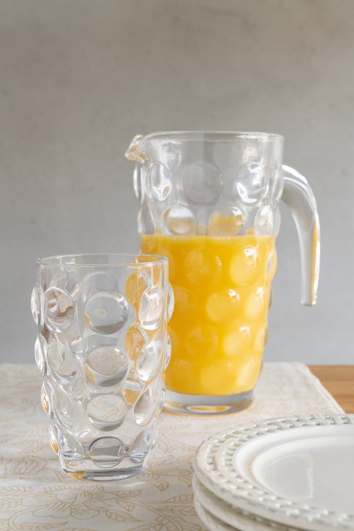 J-Line Loupe szklanka do lemoniady 36 cl, przezroczysta