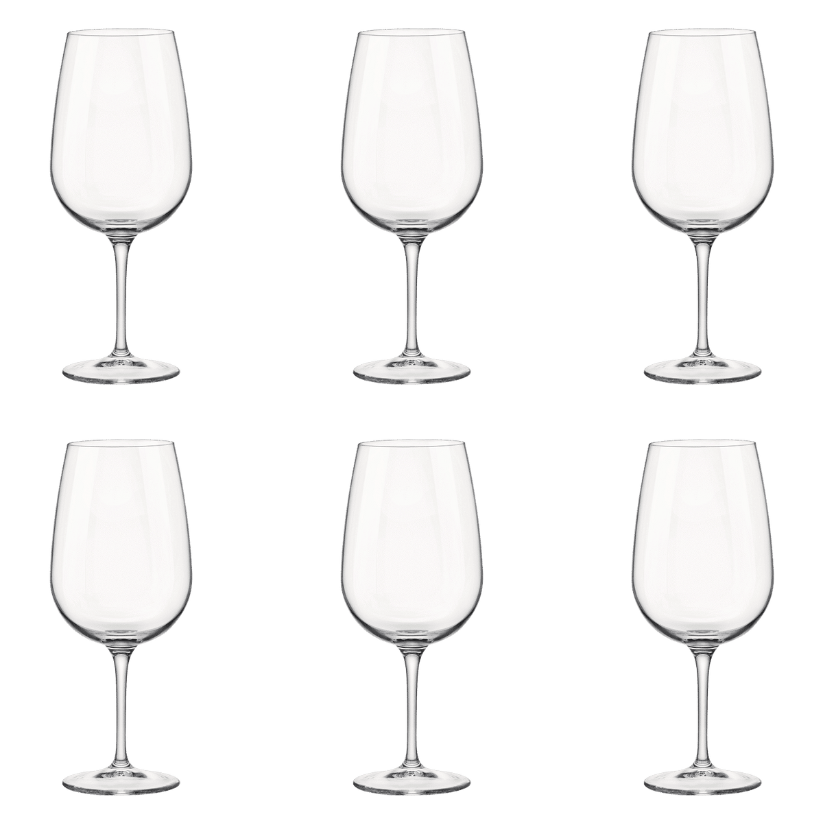 Bormioli Rocco Spazio Wijnglas 63,7 Cl - 6 Stuks - Glazen.nl