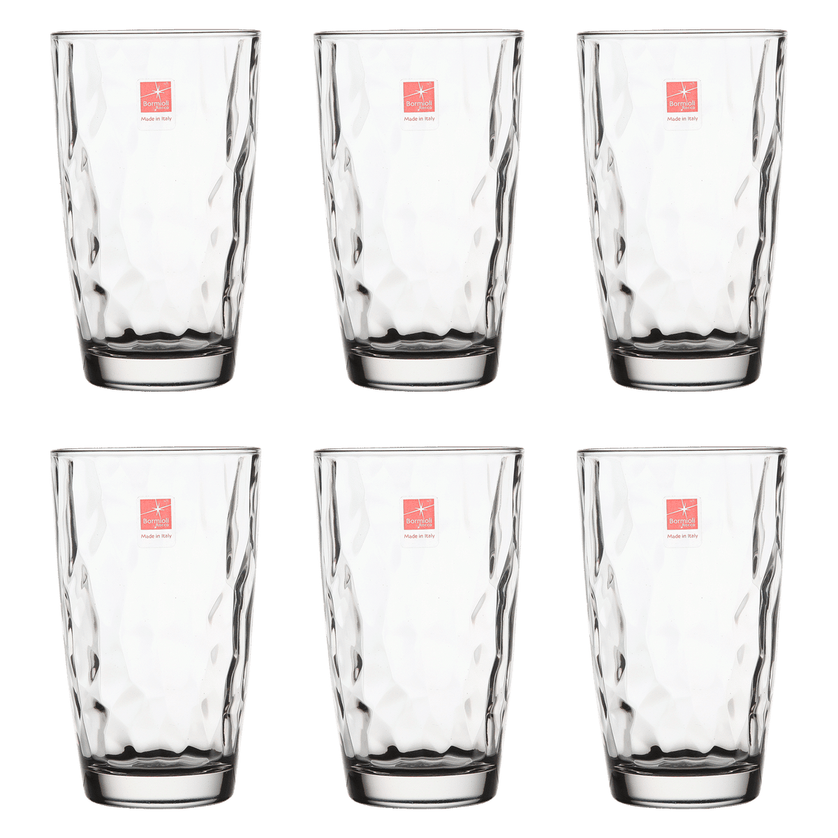Bormioli Rocco Diamond Longdrinkglas 47 Cl - 6 Stuks - Glazen.nl