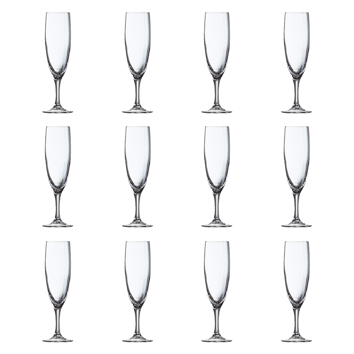 Arcoroc Elegance Champagneflute 17 Cl - 12 Stuks - Glazen.nl