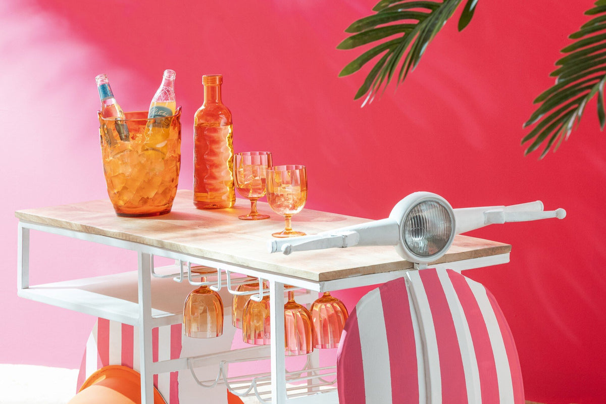 J-Line Wine Glass 31 cl Unbreakable Orange – 6 Pieces