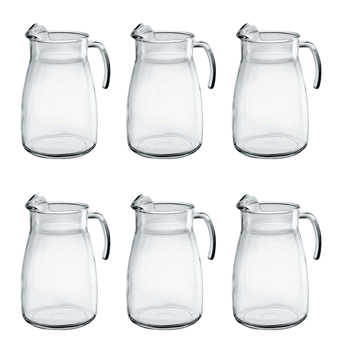 Borgonovo Artic Kan 2,8 Liter - 6 Stuks - Glazen.nl