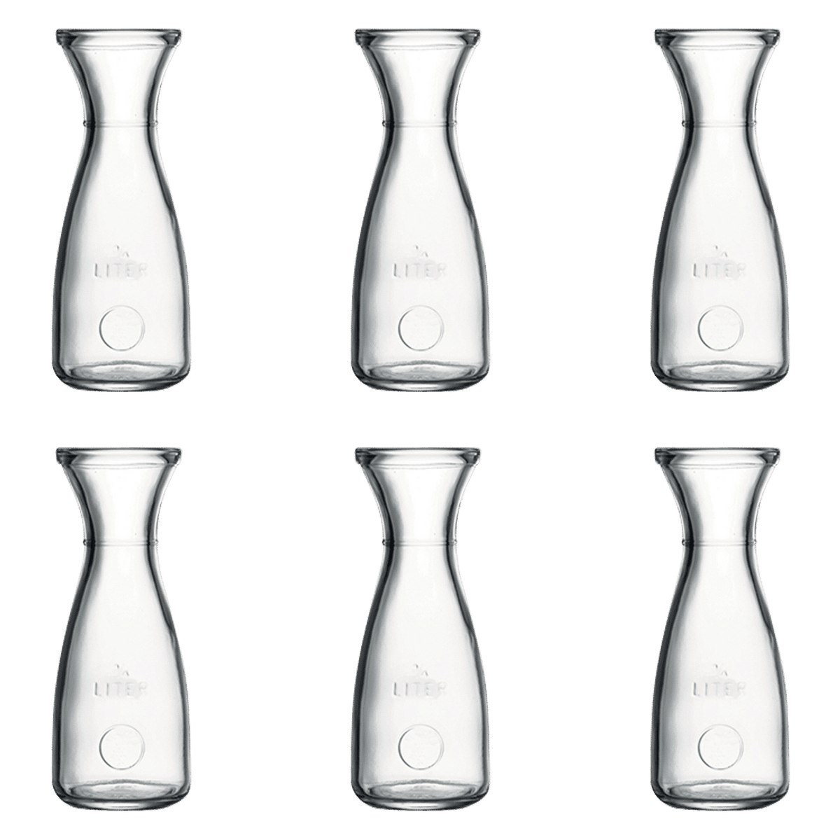 Pasabahce Bacchus Karaf 0,25 Liter - 12 Stuks - Glazen.nl