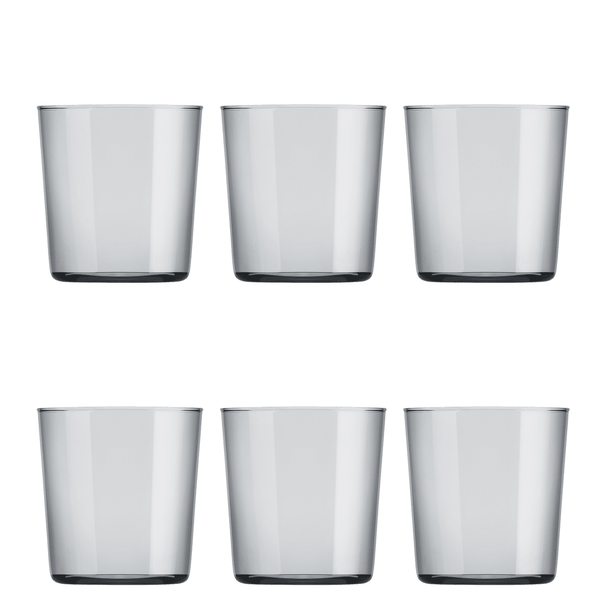 Onis Cidra Tumbler 37 Cl Grijs - 6 Stuks - Glazen.nl