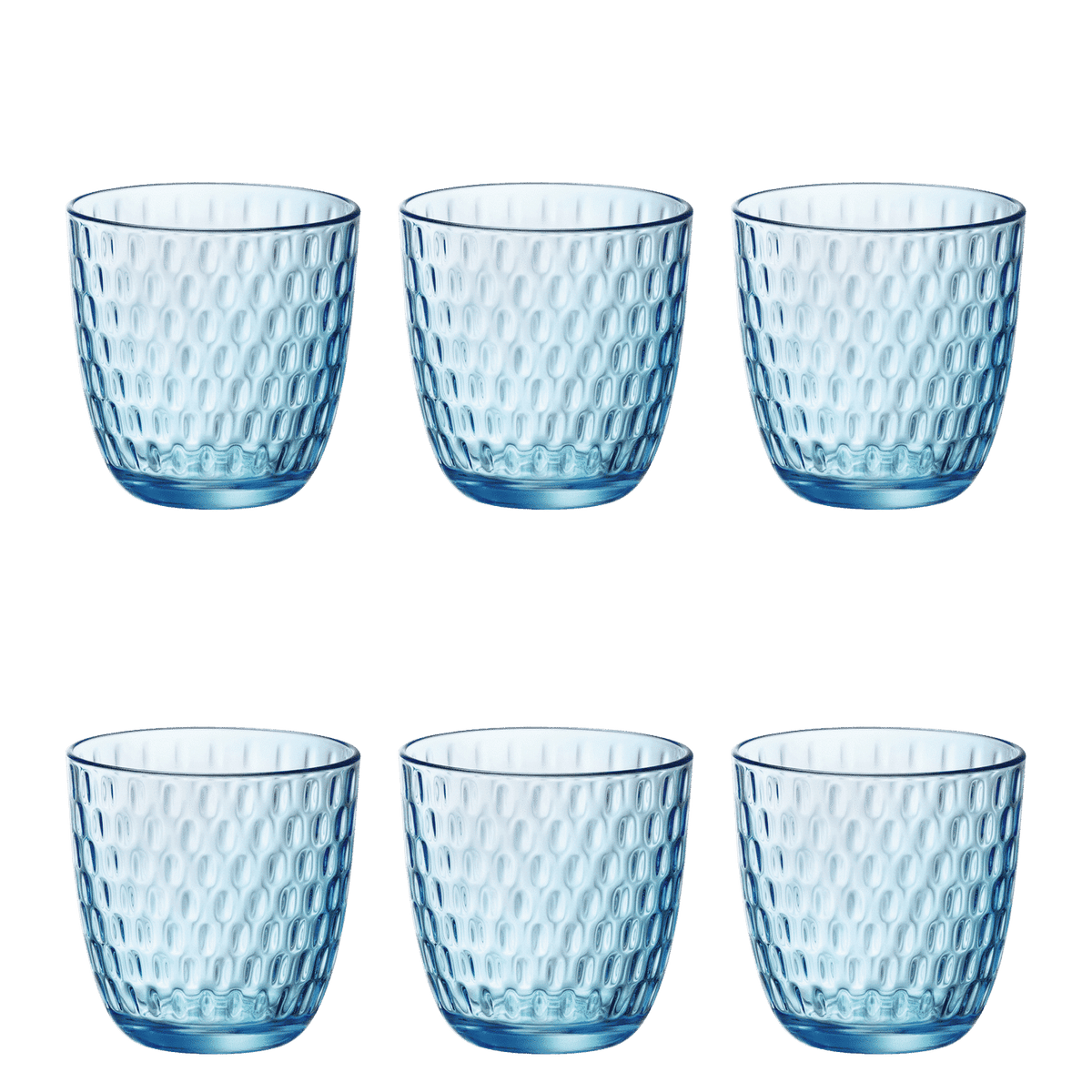 Bormioli Rocco Slot Tumbler 29 Cl Blauw - 6 Stuks - Glazen.nl