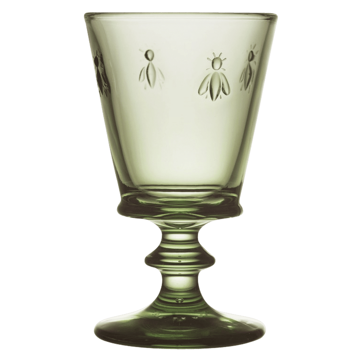 La Rochère Abeille Wijnglas 24 cl Olijfgroen - 6 Stuks - Glazen.nl