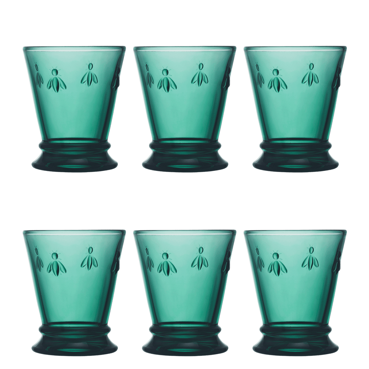 La Rochère Abeille Tumbler 26 Cl Groen - 6 Stuks - Glazen.nl