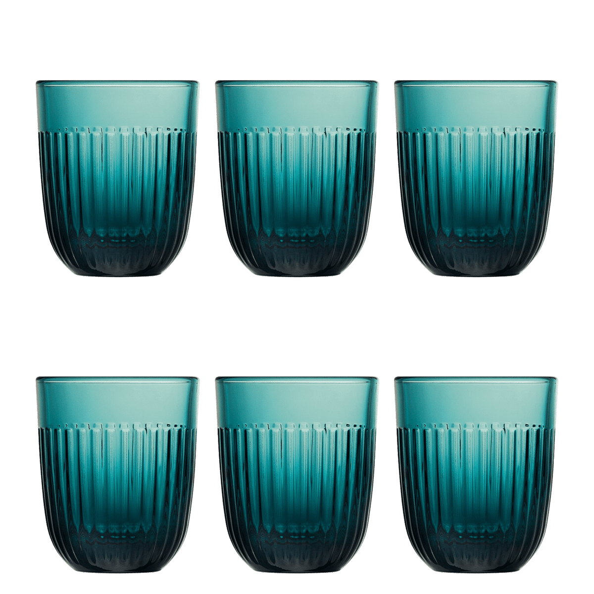 La Rochère Ouessant Tumbler 29 Cl Blauw - 6 Stuks - Glazen.nl