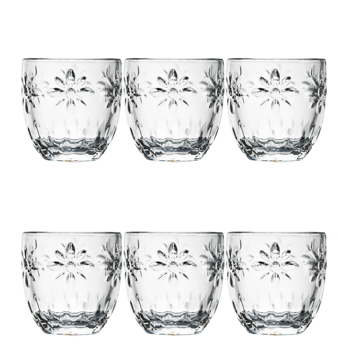 La Rochère Fleurs Espressoglas 10 cl - 6 Stuks - Glazen.nl