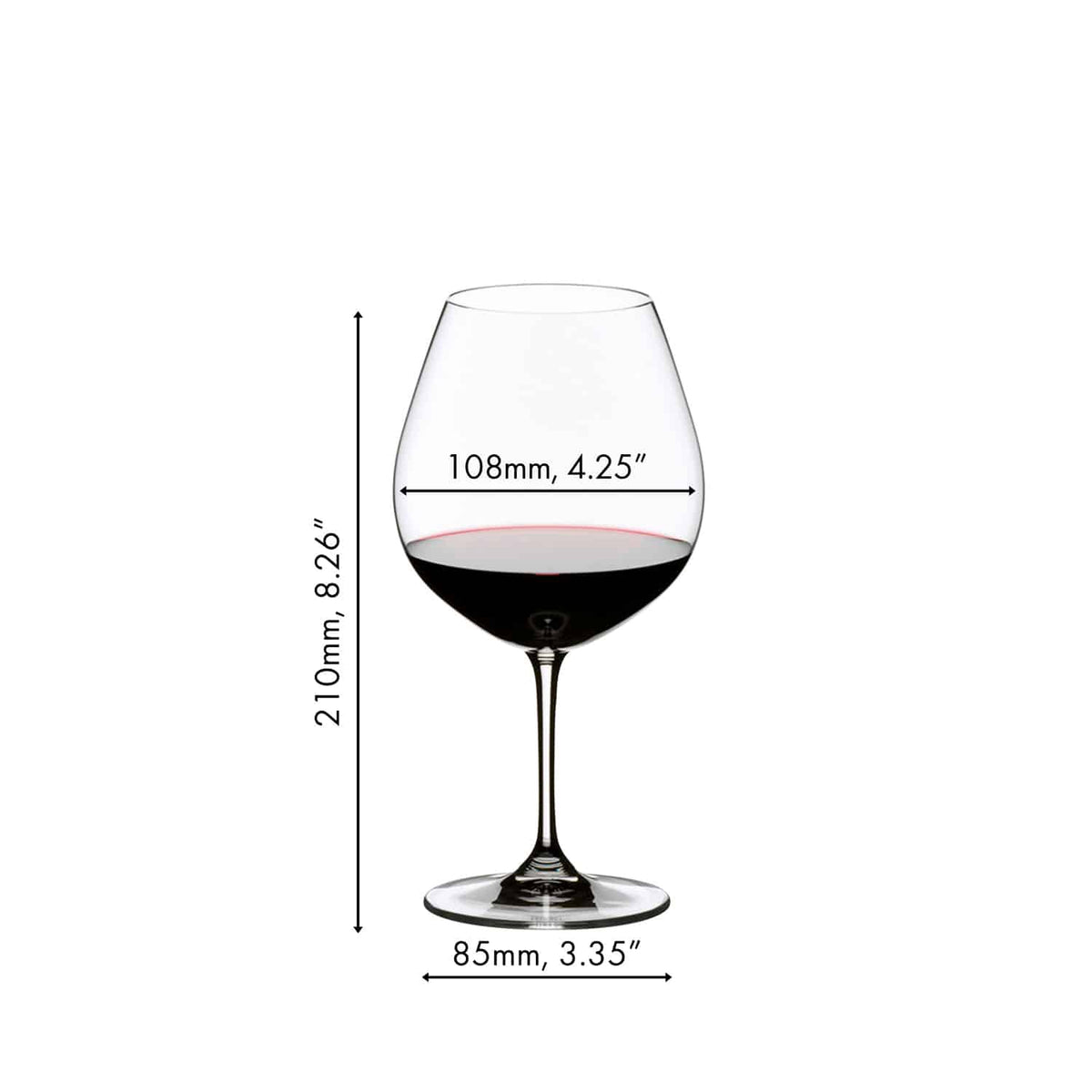Riedel Vinum Wijnglas 72,5 Cl Pinot Noir / Burgundy Red - 2 Stuks - Glazen.nl