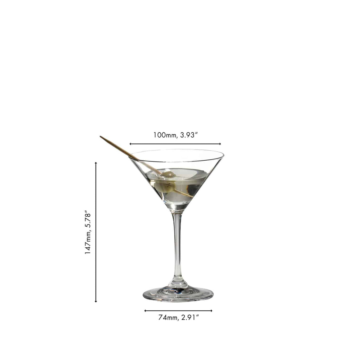 Riedel Vinum Martiniglas 15,5 Cl - 2 Stuks - Glazen.nl