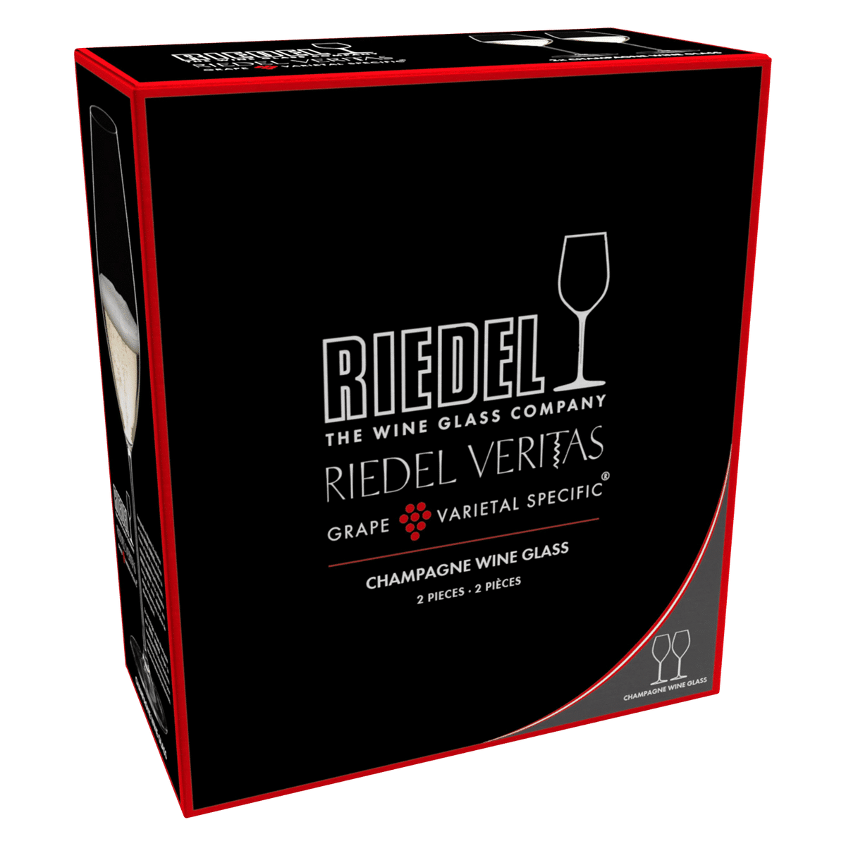 Riedel Veritas Champagneglas / Flute 45,9 Cl - 2 Stuks - Glazen.nl