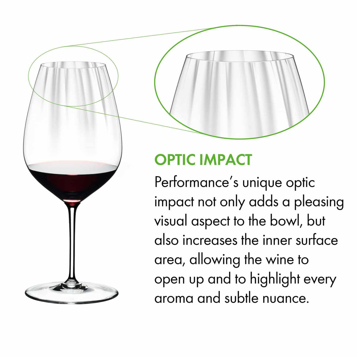 Riedel Performance Wijnglas 83,4 Cl Cabernet / Merlot - 2 Stuks - Glazen.nl