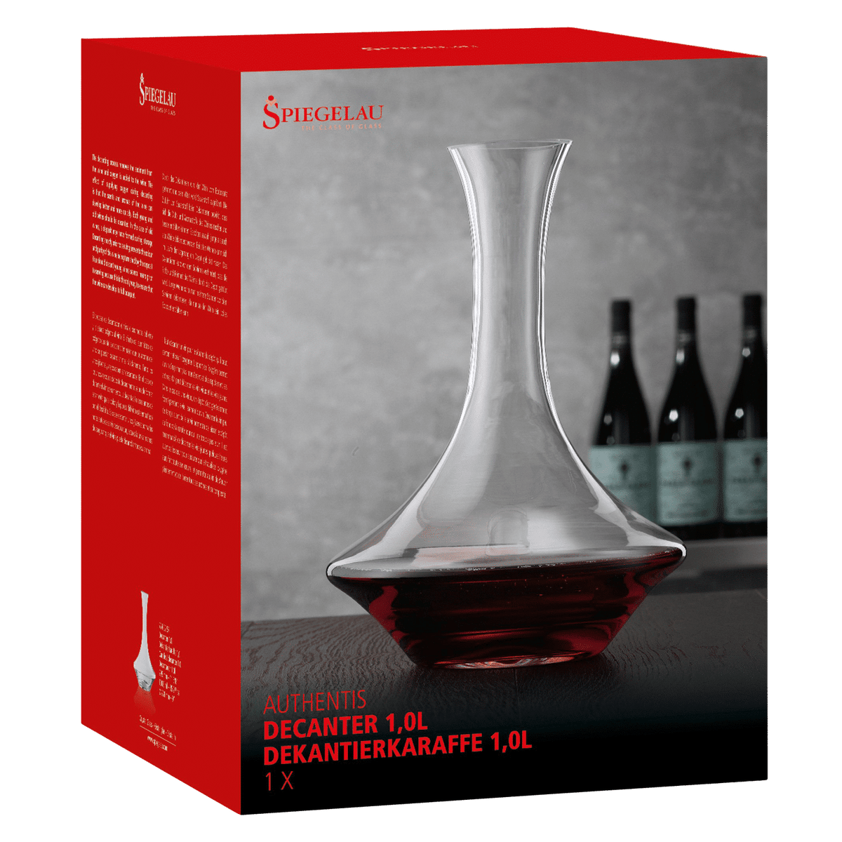 Spiegelau Authentis Decanteerkarafaraf 1 L - Glazen.nl