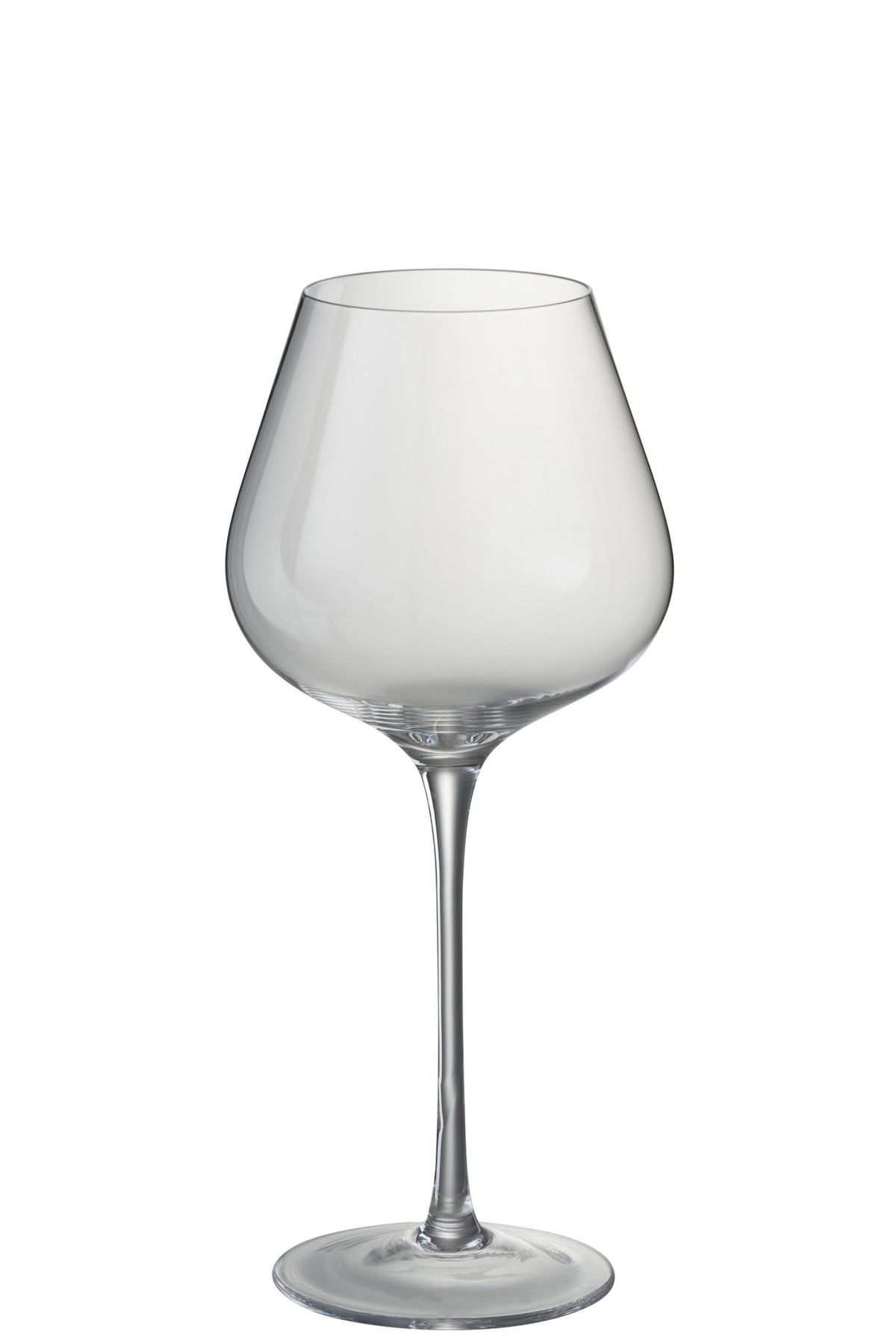 J-Line Biały kieliszek do wina 65,5 cl, szeroki, przezroczysty
